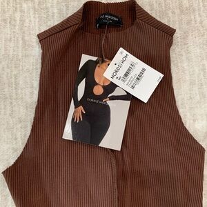 Naked Wardrobe Snatched Ribbed Bodysuit